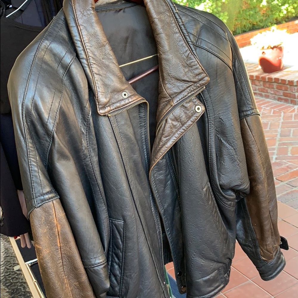 Men’s leather jacket